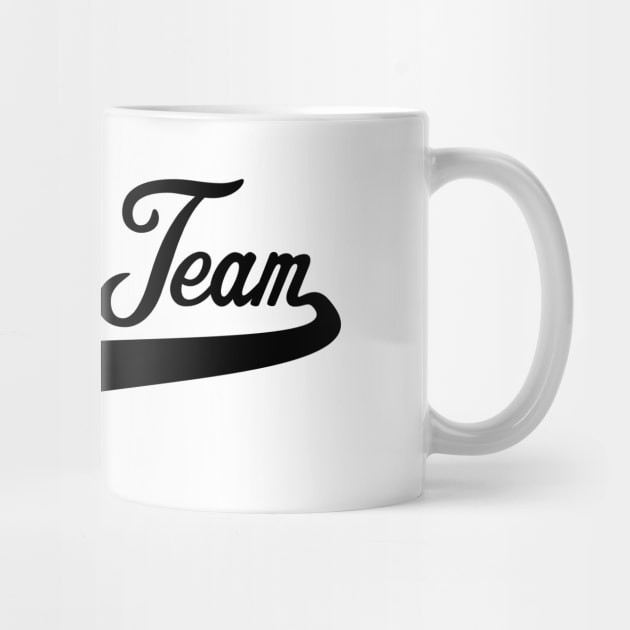 Boozing Team Lettering (Beer / Alcohol / Black) by MrFaulbaum